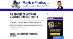 Desktop Screenshot of markomcelroy.com